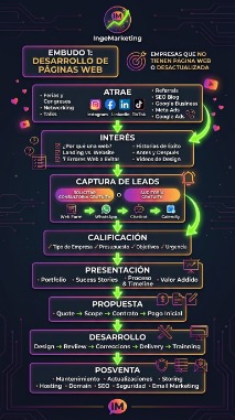 Embudo comercial de IngeMarketing